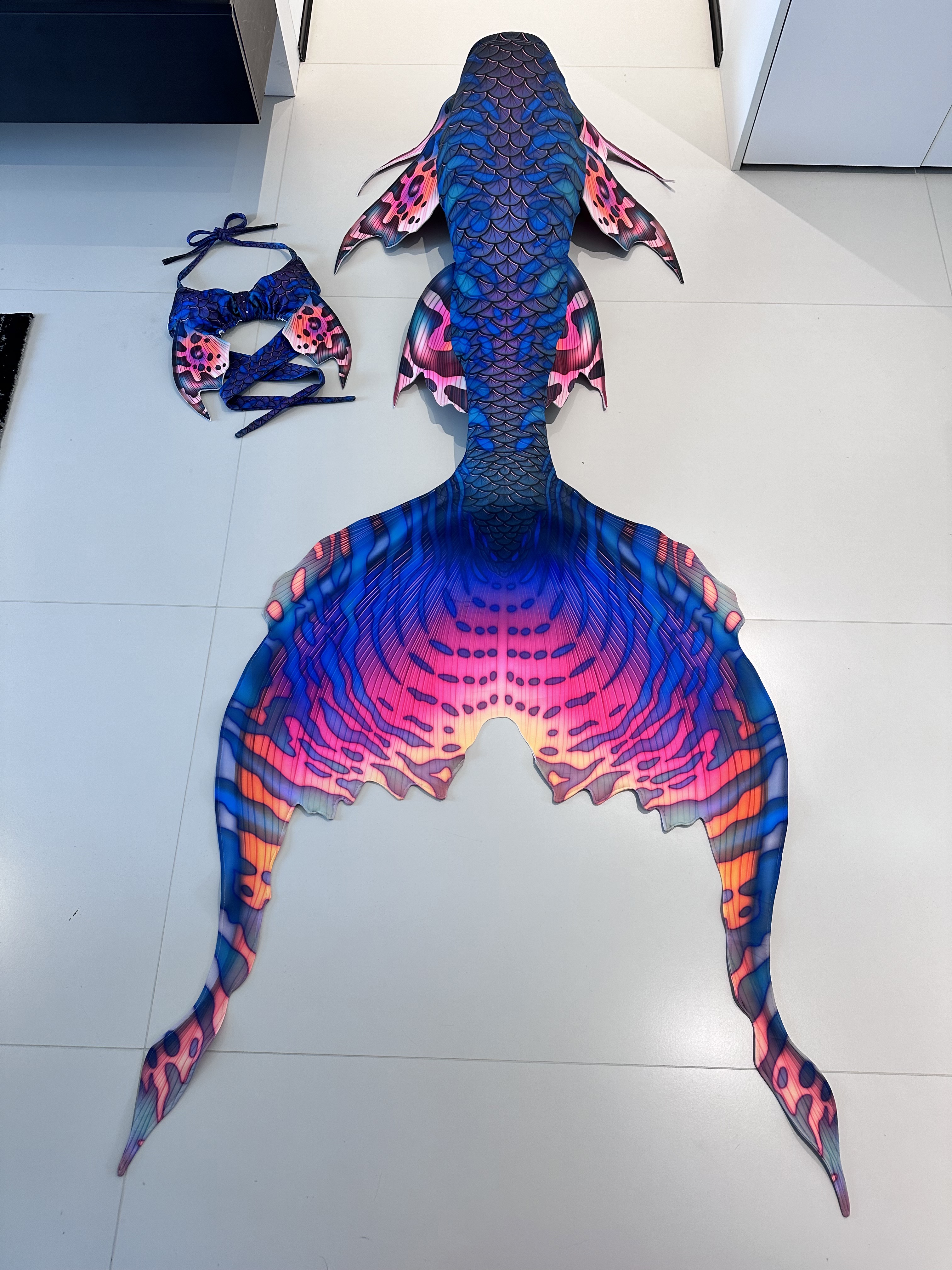 Aquarium Fish Beautiful - LUXURE Mermaid Carp Tail Beauty Fish