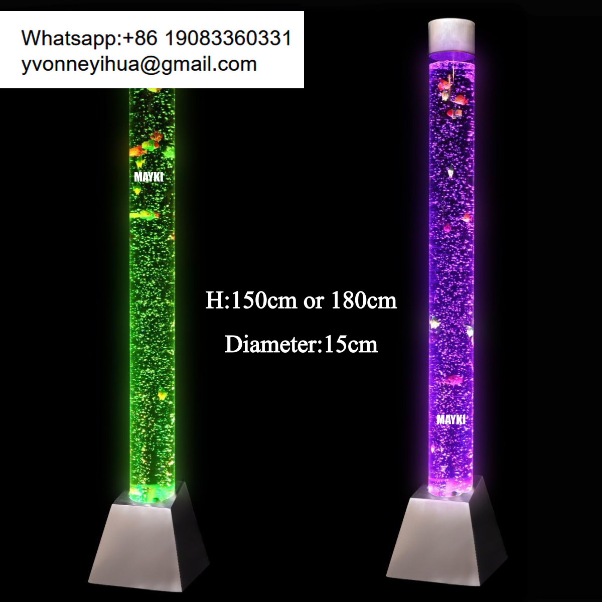 Aquarium Fish Colour - Sensory Experience Colour Changing LED Lights