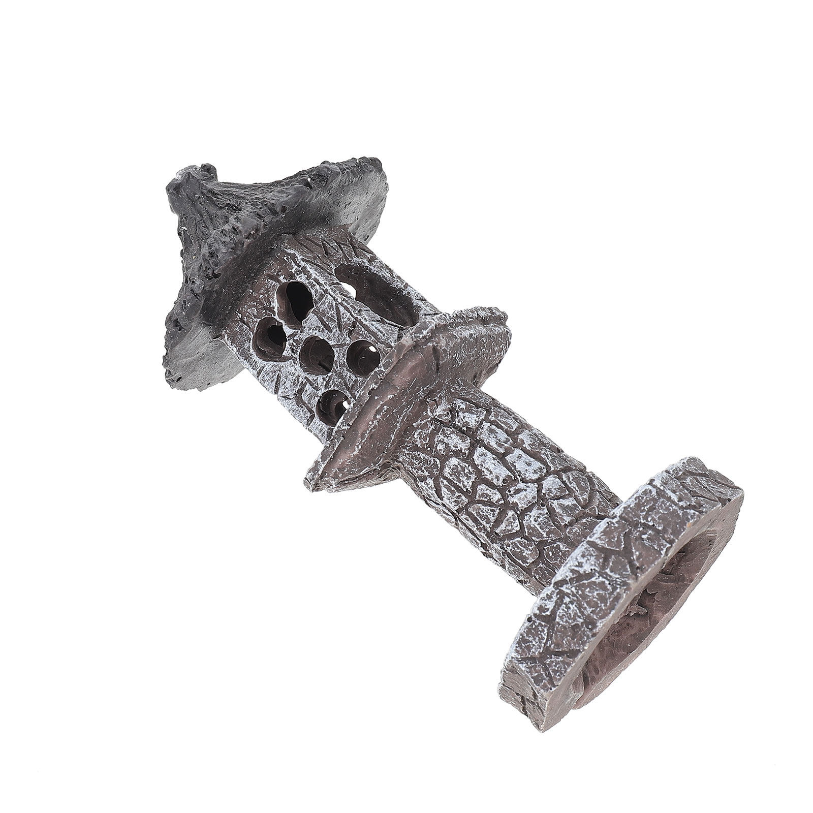 Aquarium Fish Molly - Premium Resin Aquarium Decoration Lamp-Shaped Road