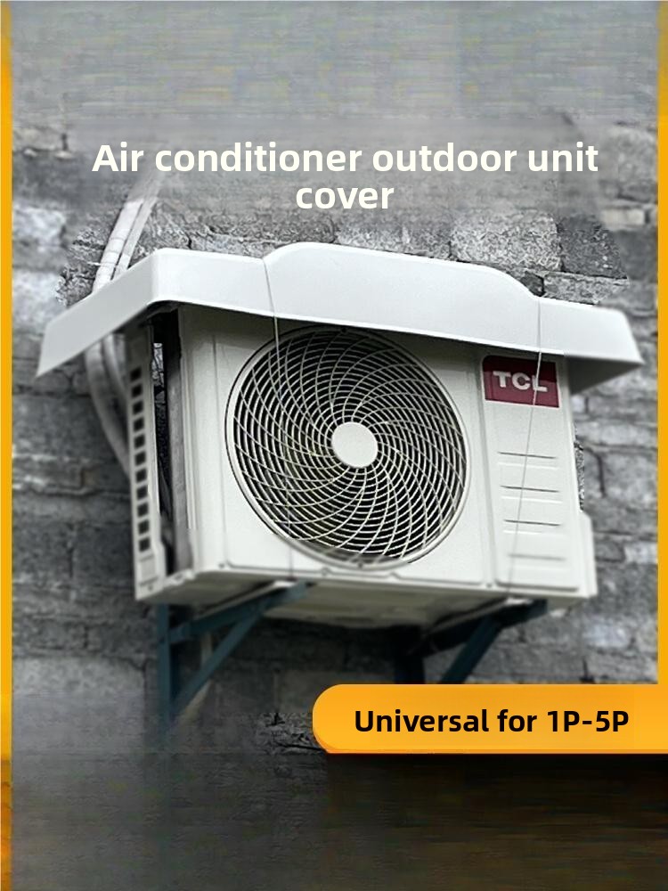 Water Conditioner Drop - Thickened Plastic PVC Rainproof Sunproof Air