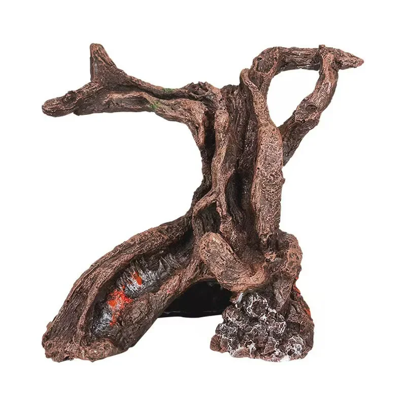 Resin Tree Cave Holes Aquarium – Aquarium Fish Beautiful recenzja i cena