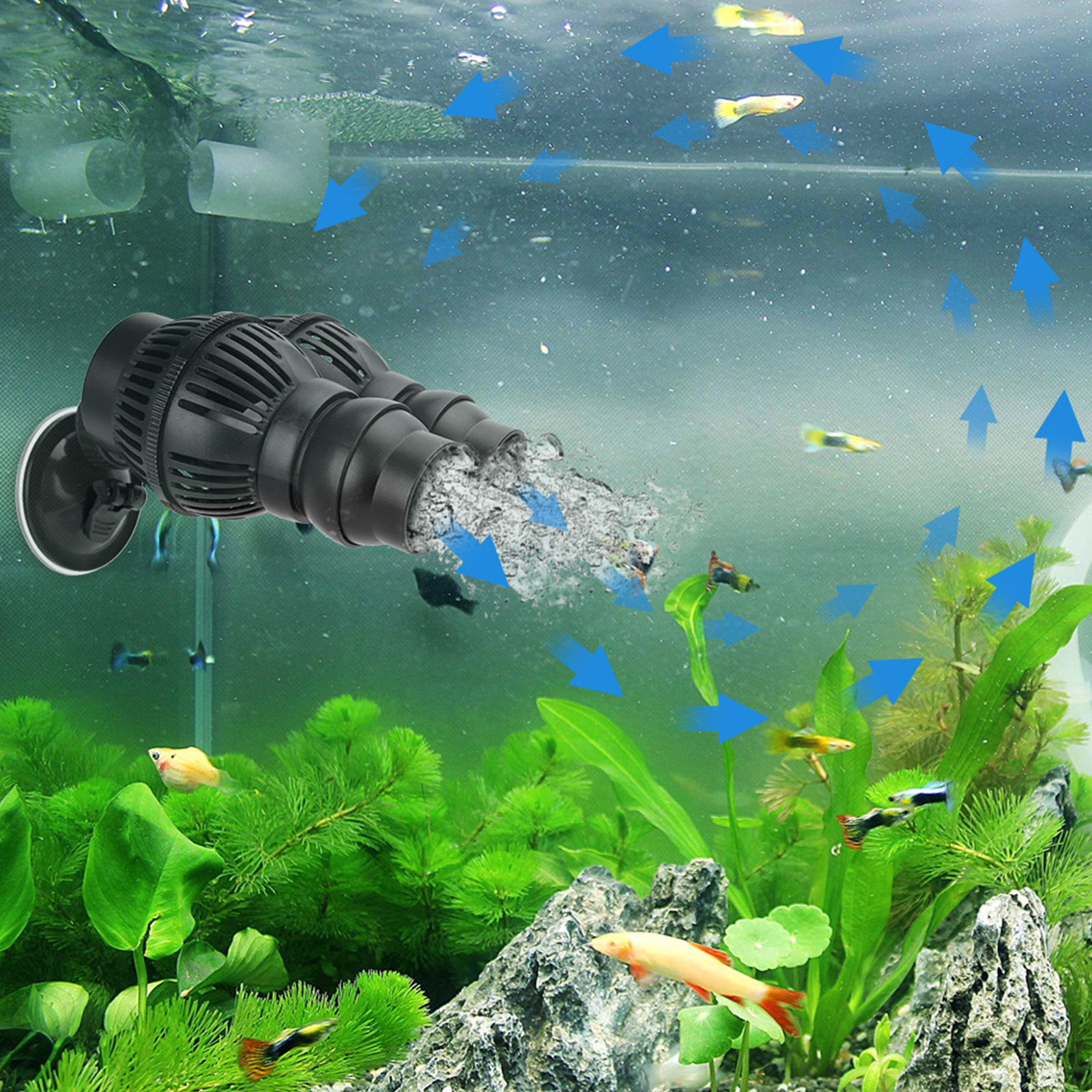 6000L/H Aquarium Wave Maker Fi – Powerhead Circulation Pump recenzja i cena
