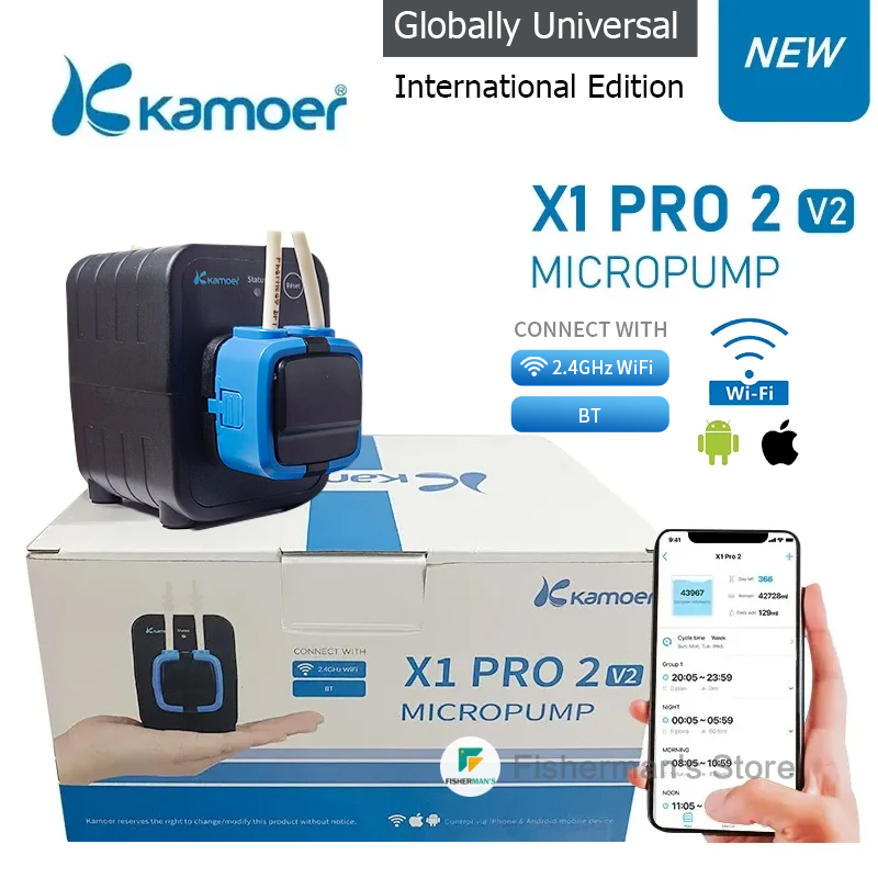 Kamoer X1 PRO 2 V2 WiFi Blueto – Aquarium Fish App recenzja i cena