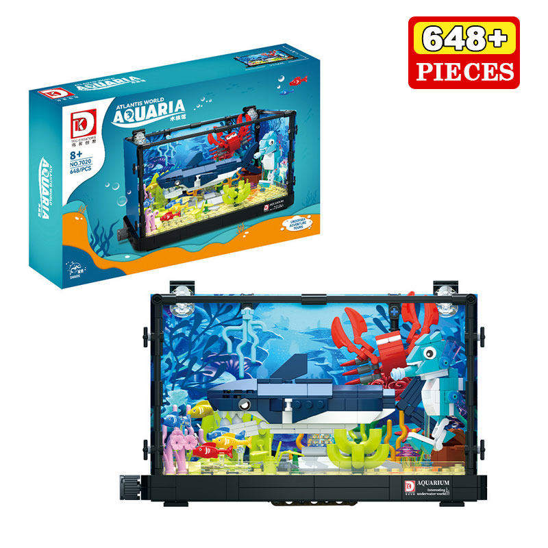 648PCS Shark Ecosystem Tank Bu – Aquarium Fish Shark recenzja i cena