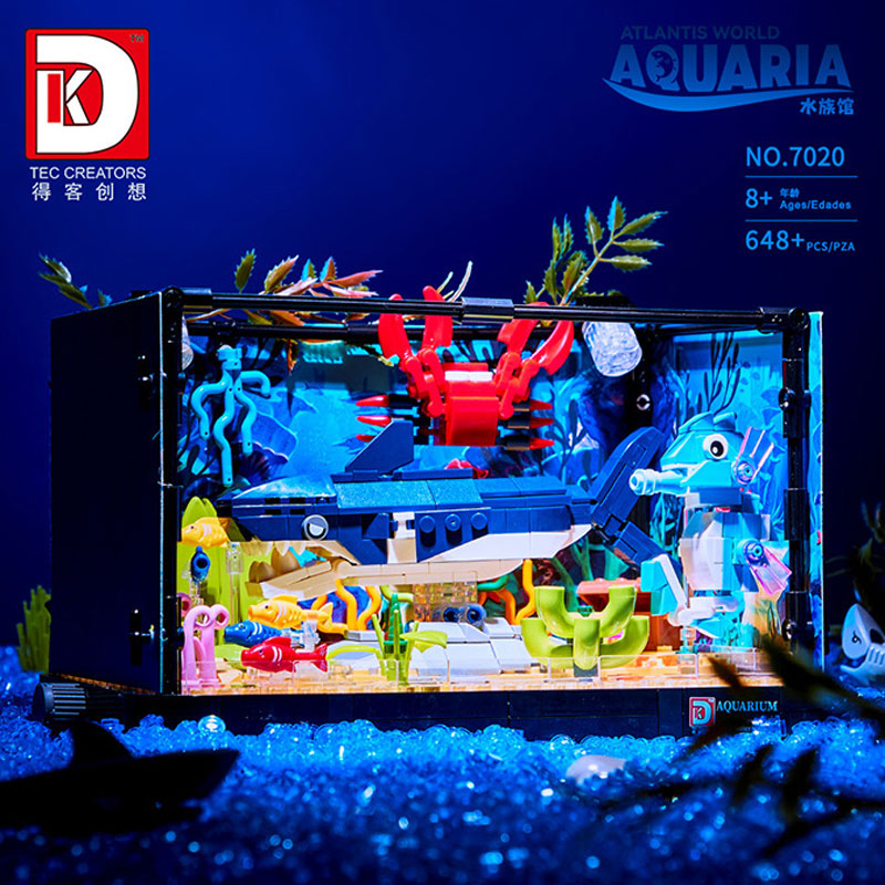 648PCS Shark Ecosystem Tank Bu – Aquarium Fish Shark recenzja i cena