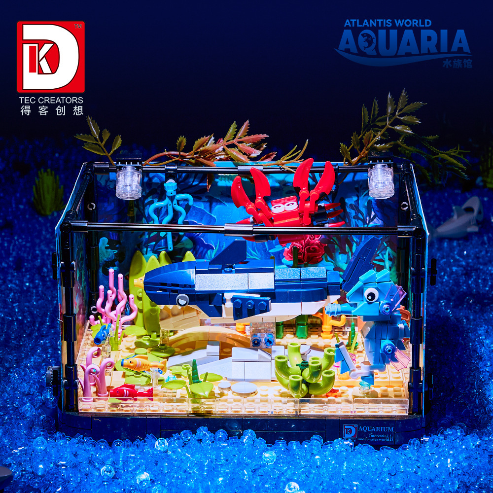 648PCS Shark Ecosystem Tank Bu – Aquarium Fish Shark recenzja i cena