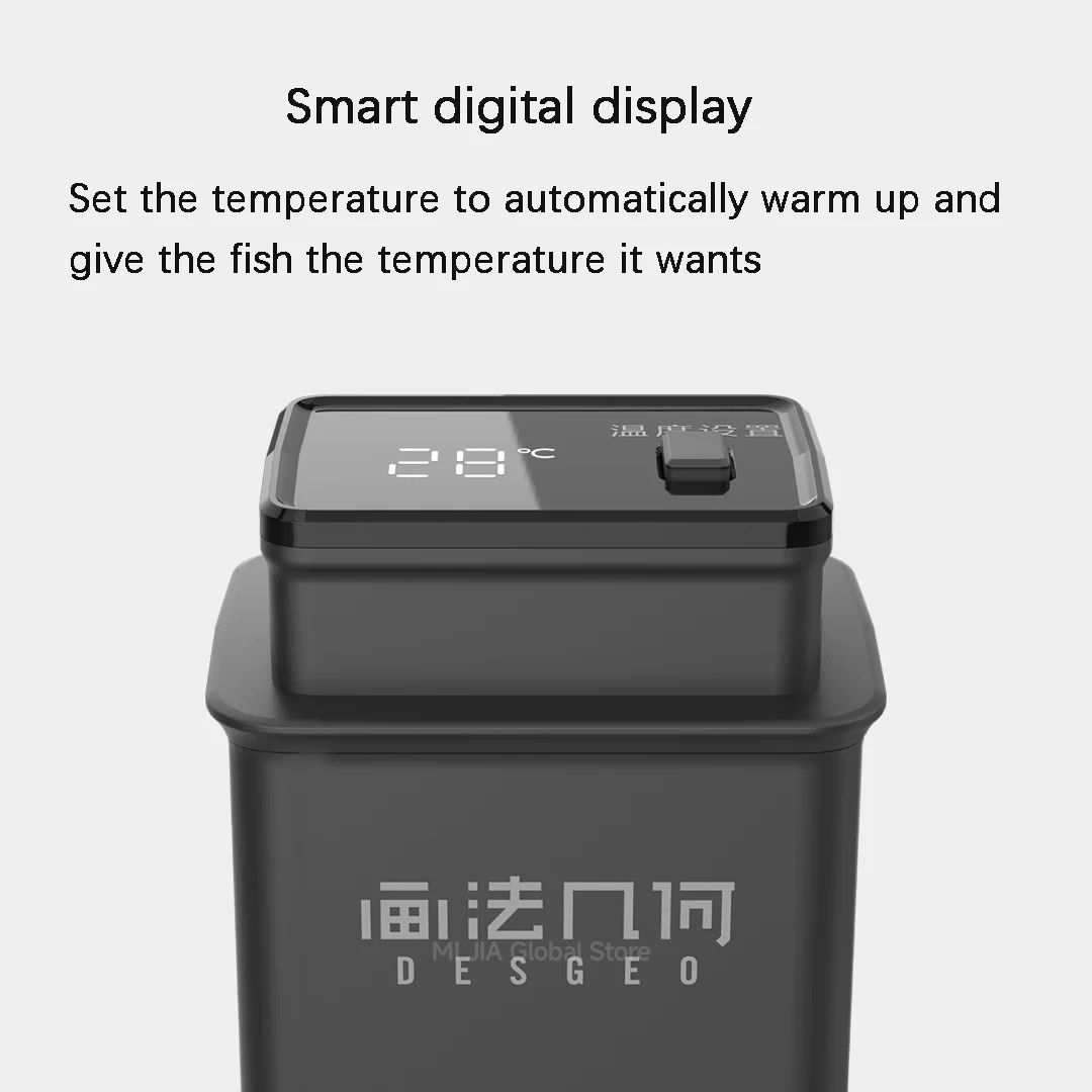 DESGEO 50W Smart Aquarium Heat – Aquarium Fish App recenzja i cena