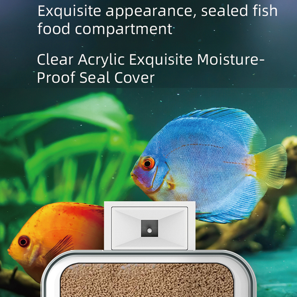 WiFi Smart Automatic Feeder Aq – Aquarium Fish App recenzja i cena