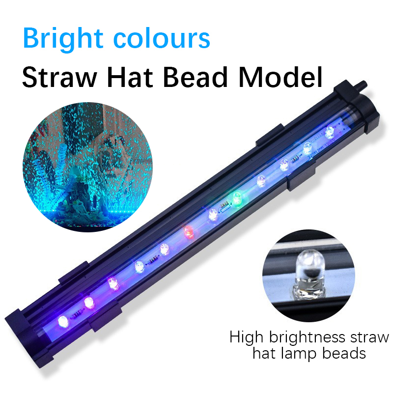New Fish Tank LED Bubble Light – Aquarium Fish Colour recenzja i cena