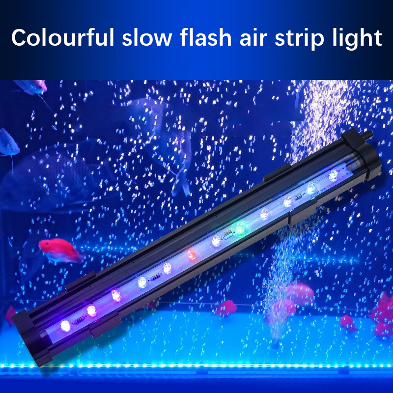 New Fish Tank LED Bubble Light – Aquarium Fish Colour recenzja i cena