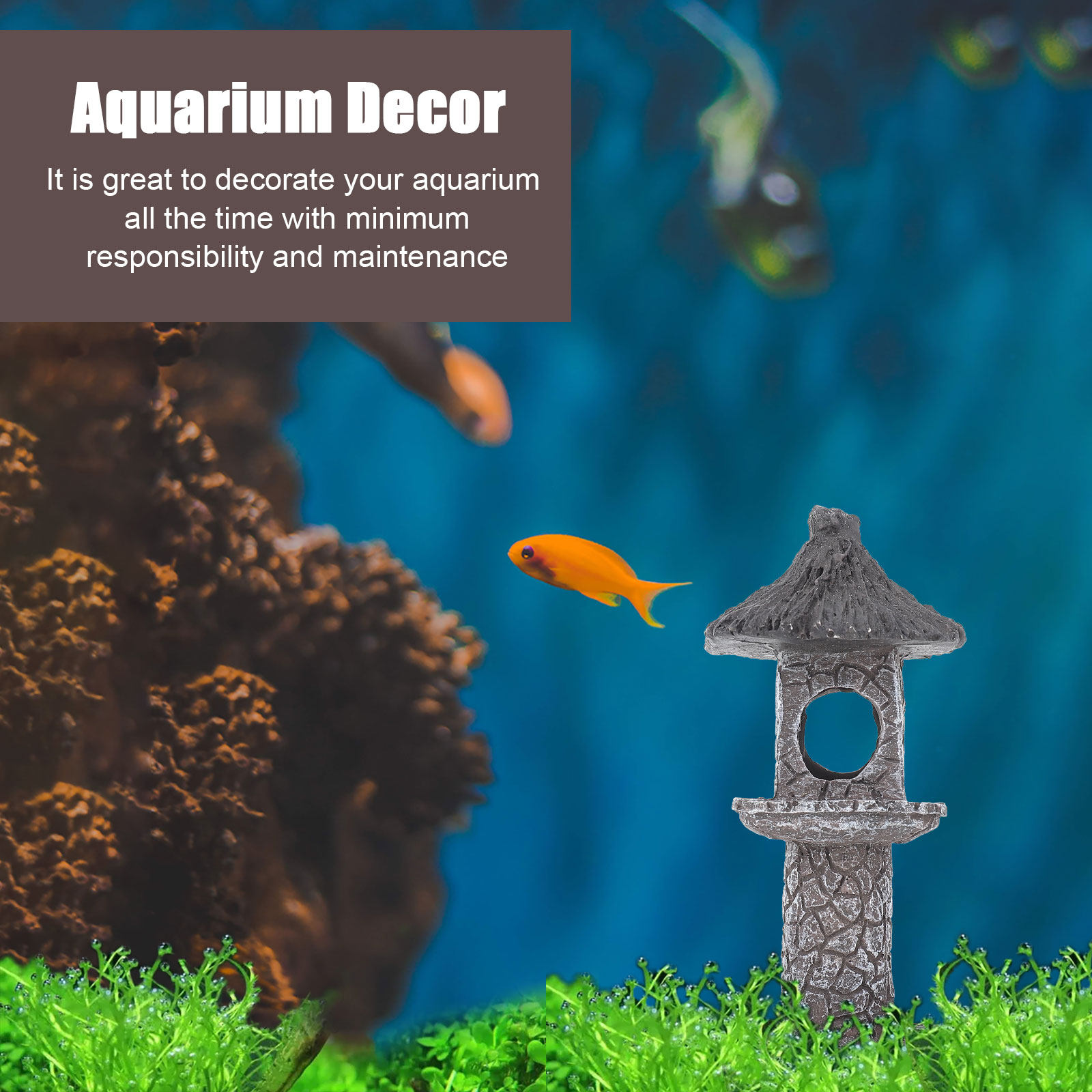 Premium Resin Aquarium Decorat – Aquarium Fish Molly recenzja i cena