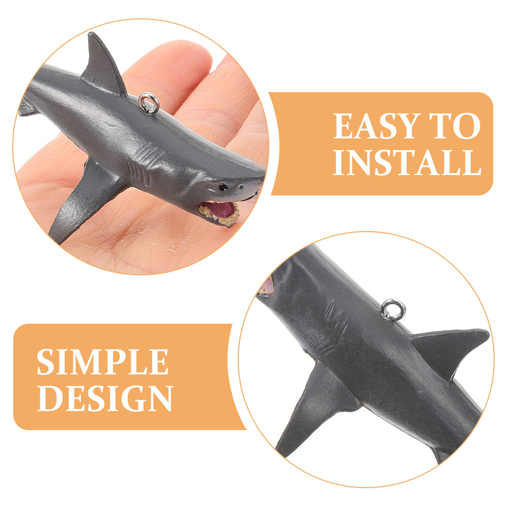 1Set Realistic Shark-Shaped Fl – Aquarium Fish Shark recenzja i cena