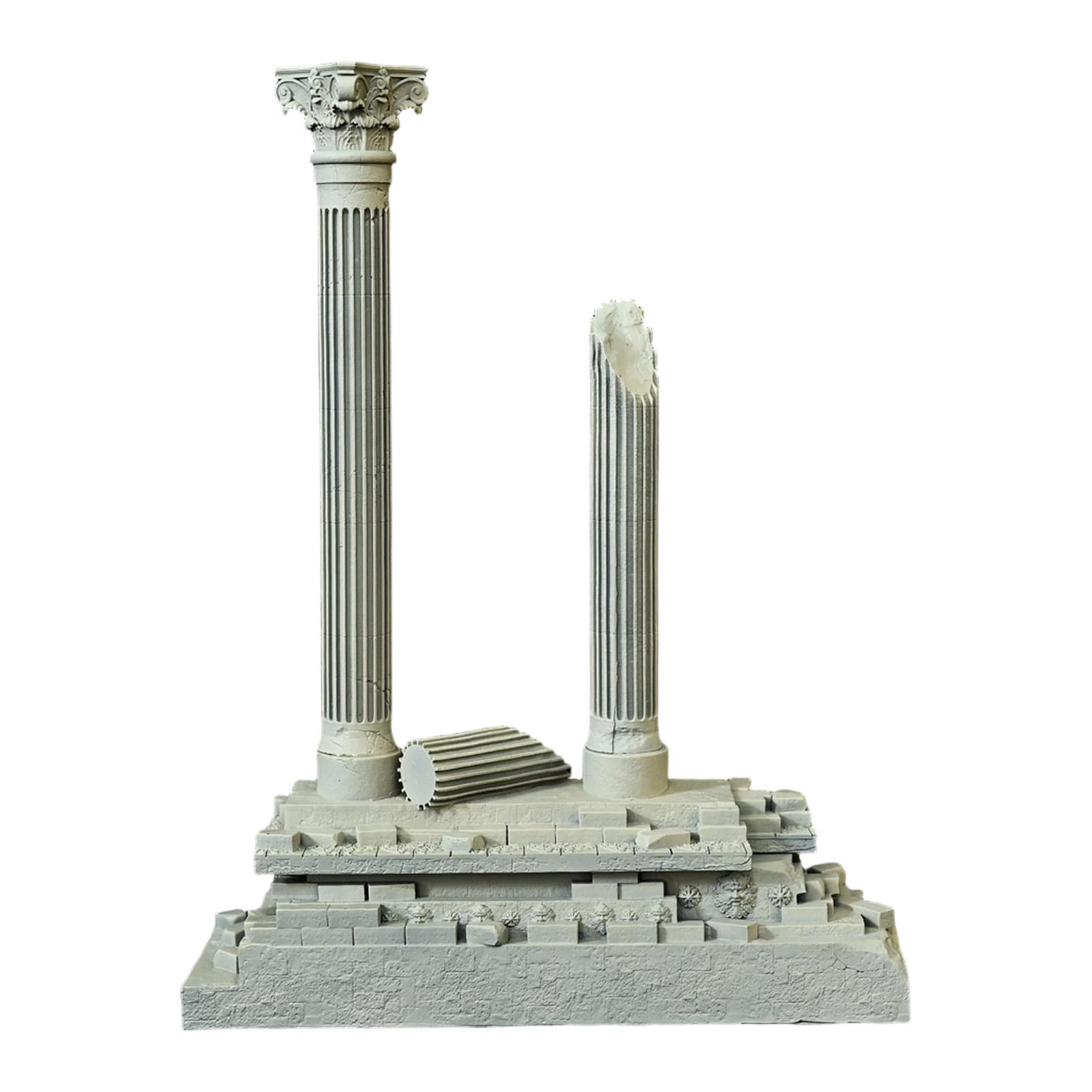 Roman Column Decoration Resin  – Aquarium Fish Beautiful recenzja i cena