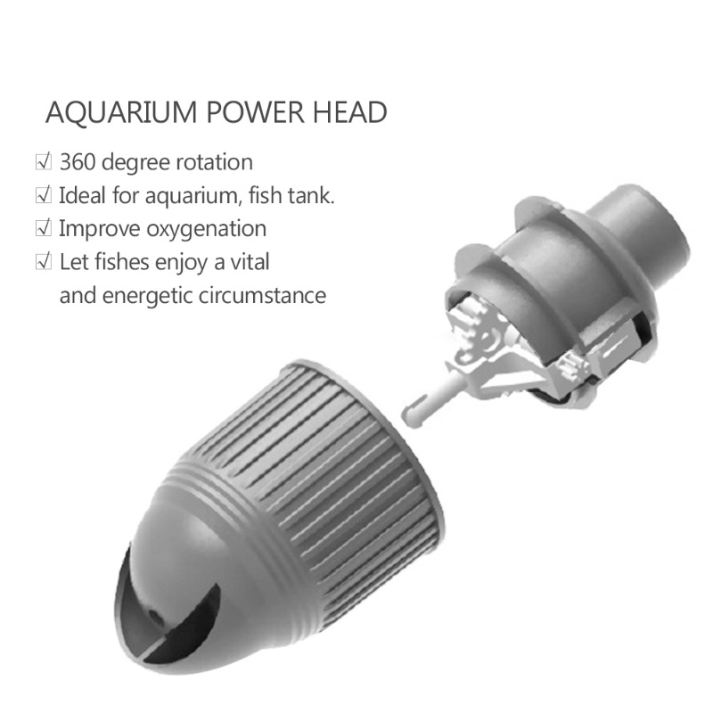Aquarium Power Head Fish Tank  – Powerhead Circulation Pump recenzja i cena
