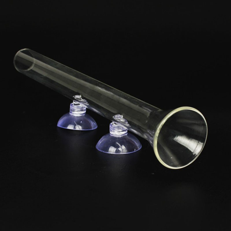 Glass Aquarium Feeder Tube Dis – Aquarium Fish Holiday Food recenzja i cena