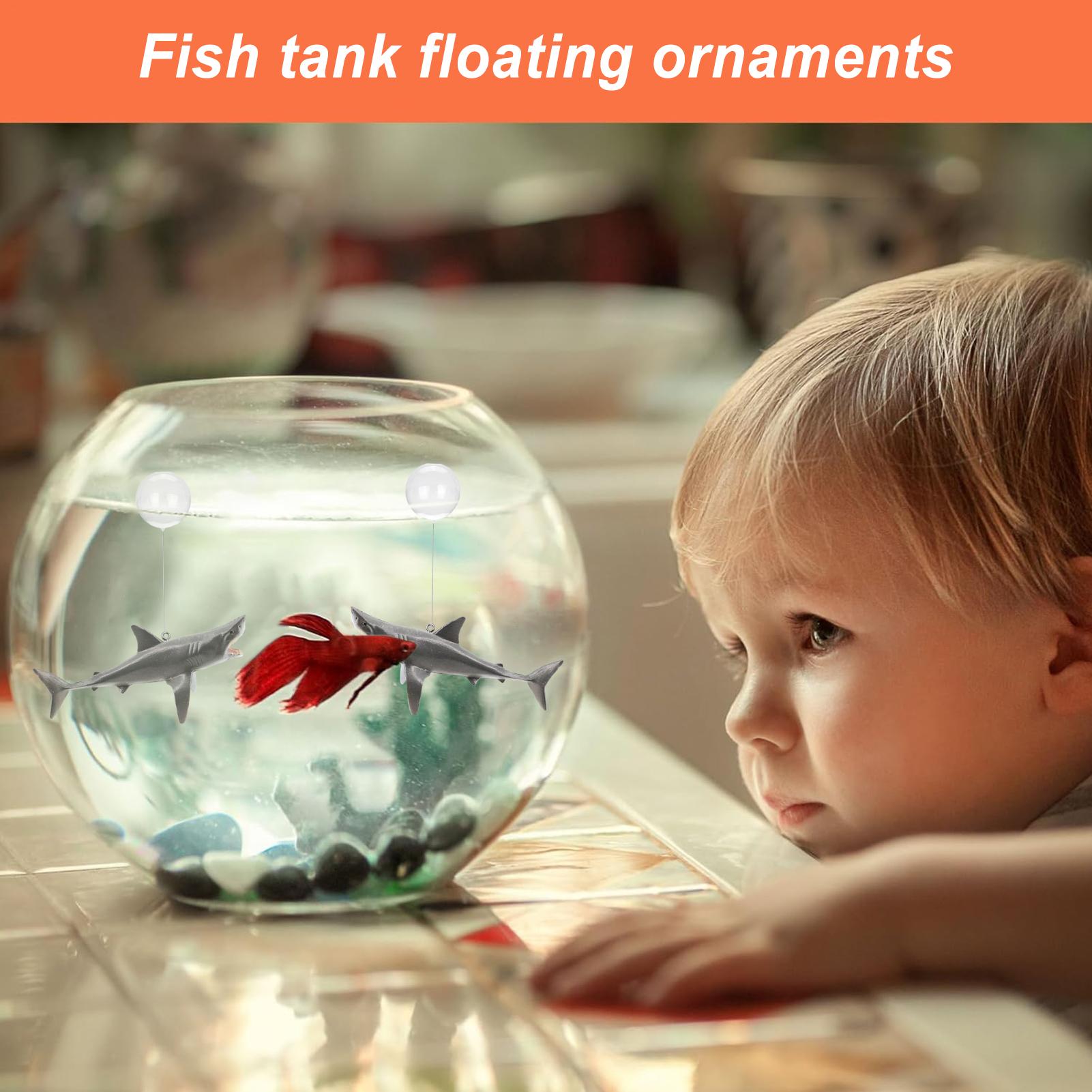 Floating Shark Aquarium Landsc – Aquarium Fish Shark recenzja i cena