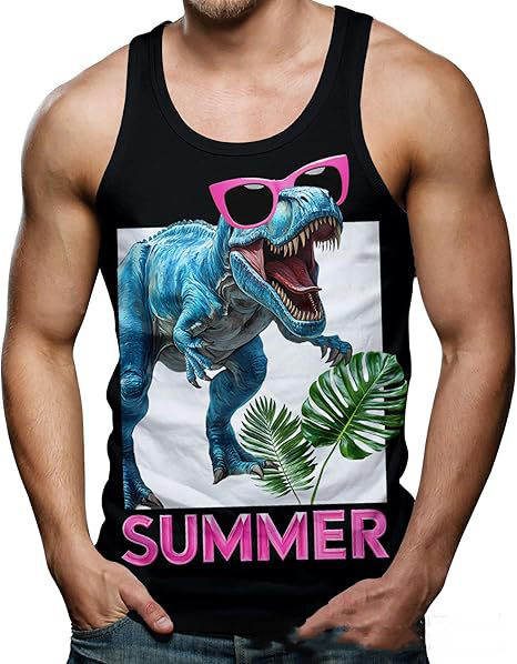 Funny Shark Cat 3D Print Tank  – Aquarium Fish Shark recenzja i cena