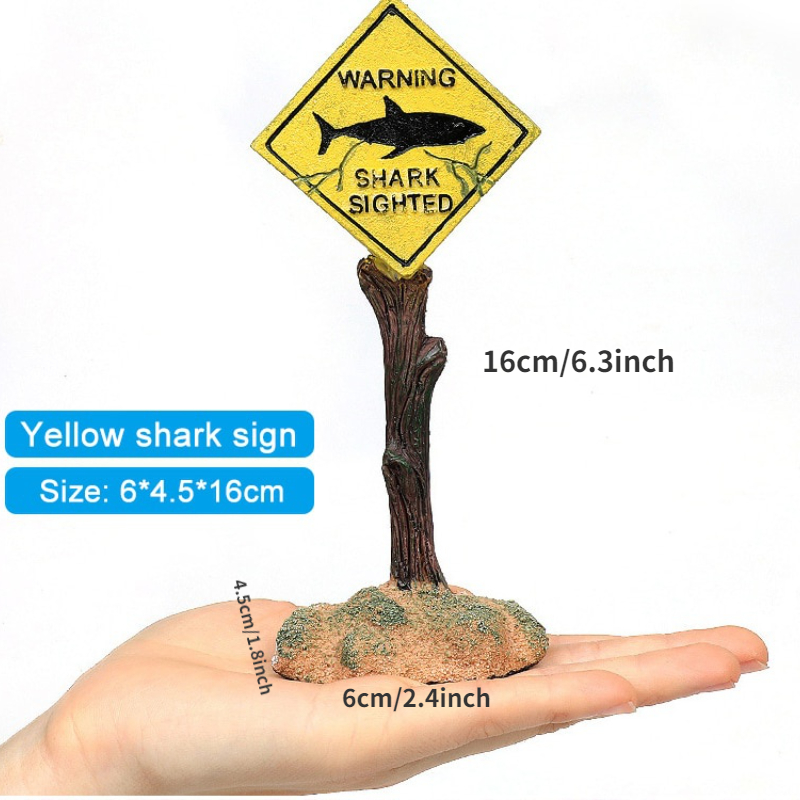 1Pc Resin Aquarium Decoration  – Aquarium Fish Shark recenzja i cena