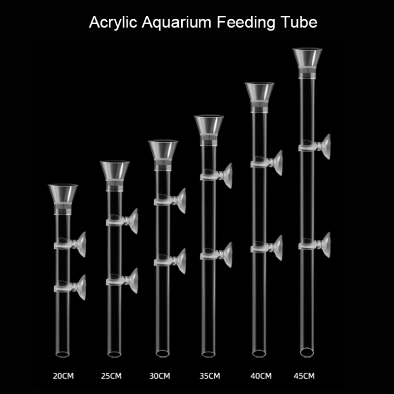 Acrylic Aquarium Feeder Tube D – Aquarium Fish Holiday Food recenzja i cena
