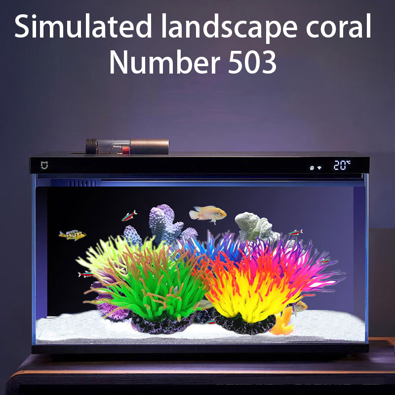 1PC Colourful Simulation Flowe – Aquarium Fish Colour recenzja i cena