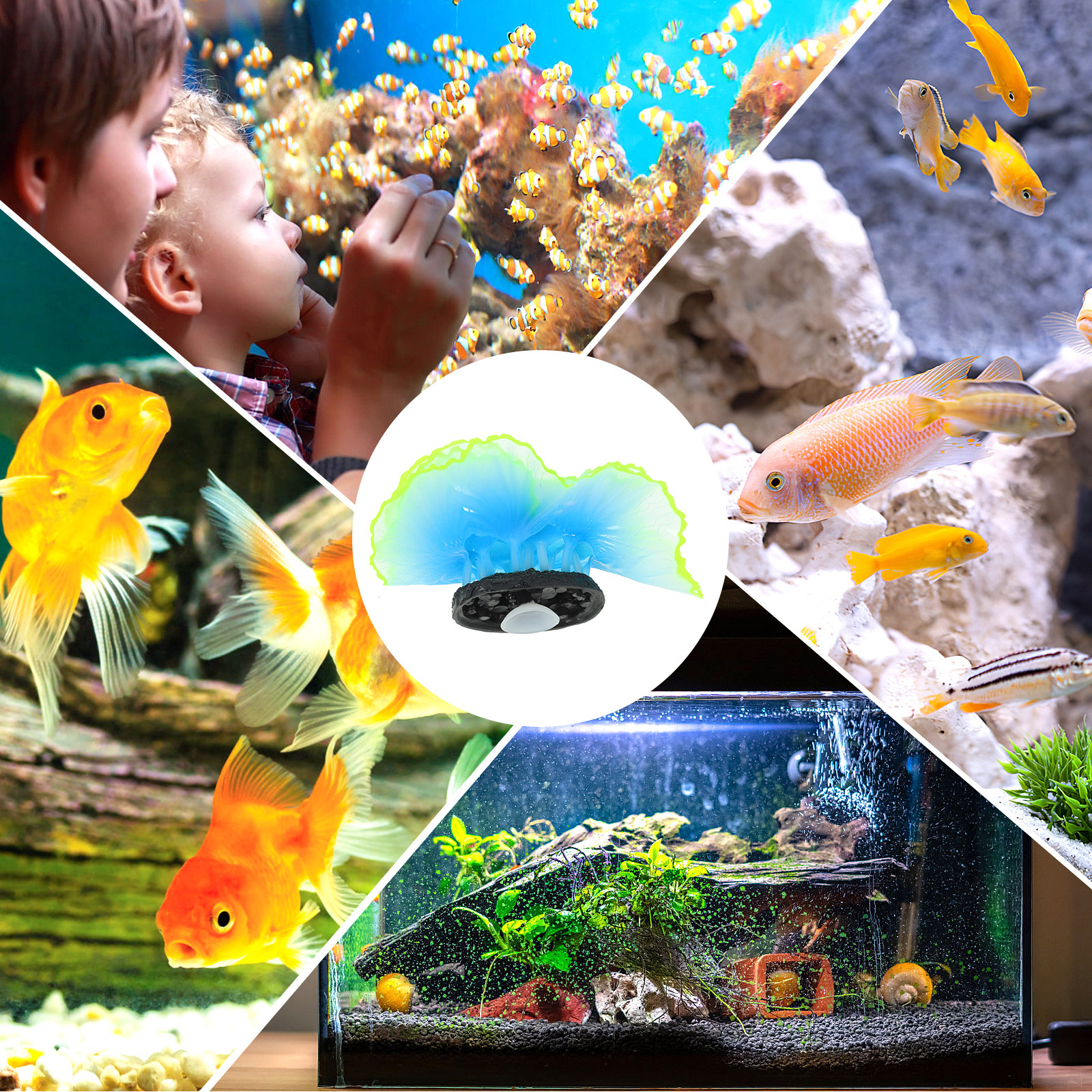 Silicone Coral Ornament for Aq – Aquarium Fish Beautiful recenzja i cena