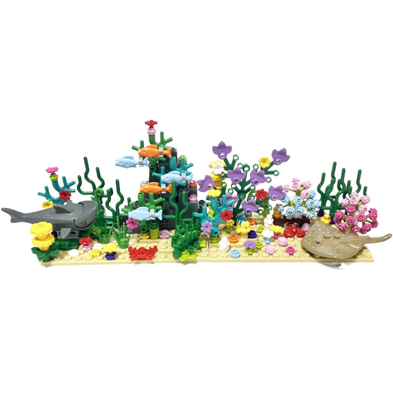 City MOC Aquarium Underwater W – Aquarium Fish Shark recenzja i cena