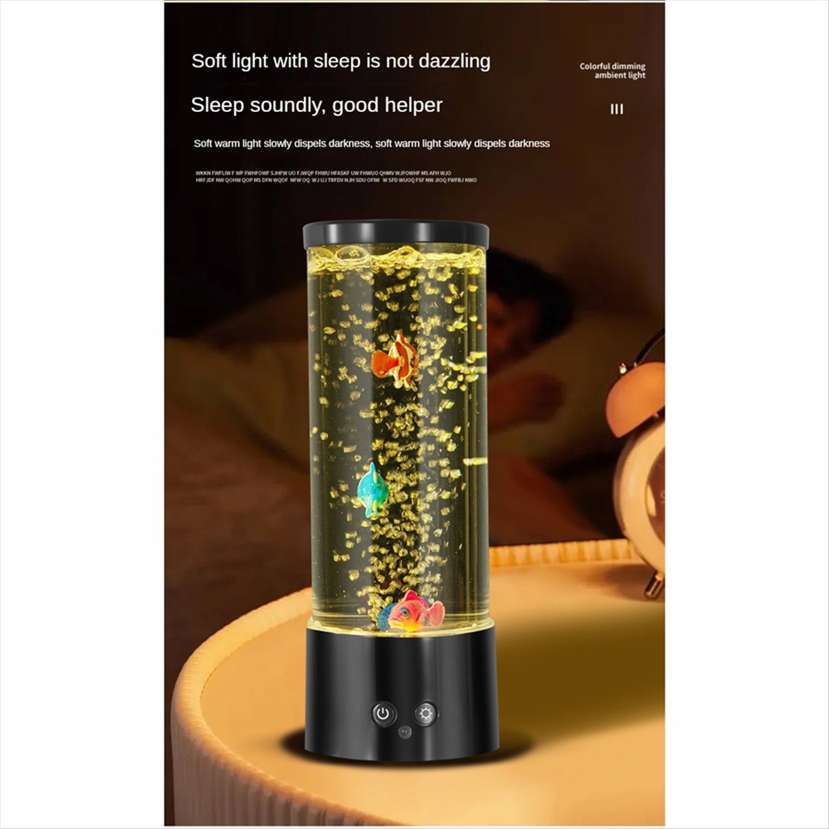 *A99Z Mini RGB Bubble Fish Lam – Aquarium Fish Colour recenzja i cena