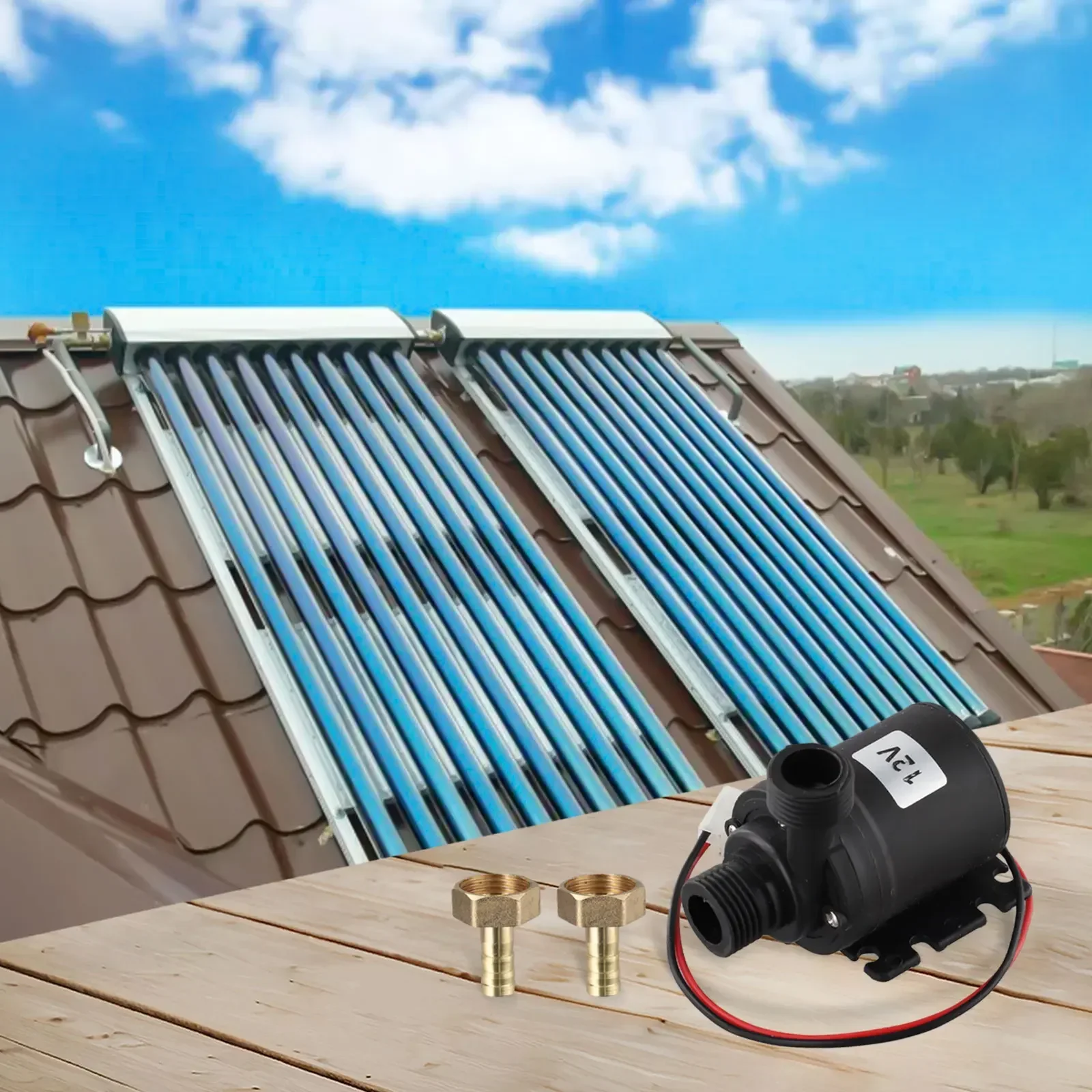 DC 12V 24V Solar Powered Hot W – Powerhead Circulation Pump recenzja i cena