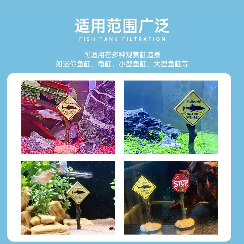 Resin Aquarium Decorative Orna – Aquarium Fish Shark recenzja i cena